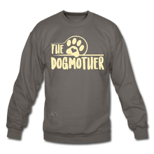 Load image into Gallery viewer, The Dog Mother-Crew neck Sweatshirt (Gildan) - asphalt gray