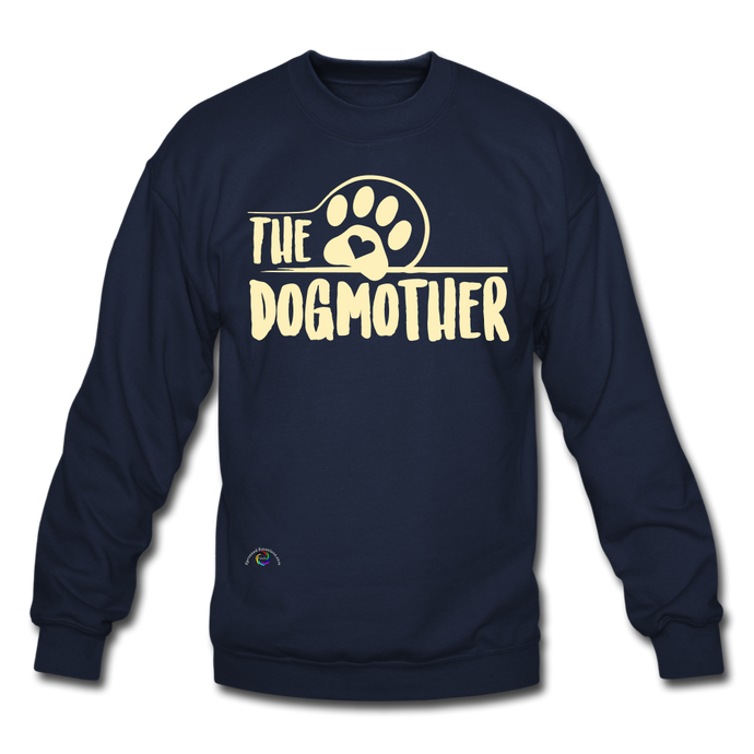 The Dog Mother-Crew neck Sweatshirt (Gildan) - navy