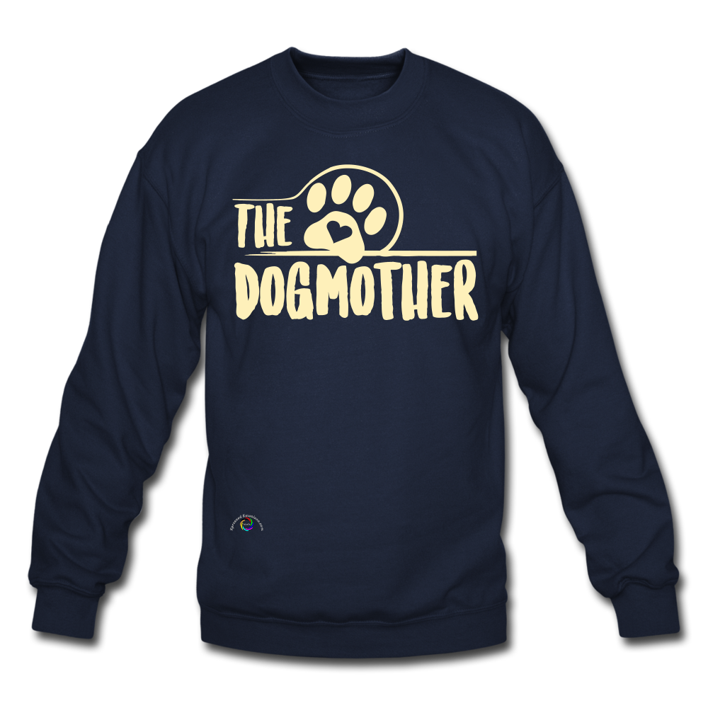 The Dog Mother-Crew neck Sweatshirt (Gildan) - navy