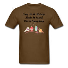 Load image into Gallery viewer, Sing Me A Melody - Unisex/Men&#39;s T-Shirt - brown