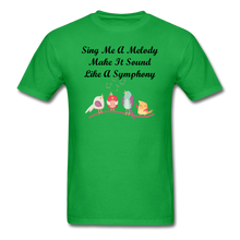 Load image into Gallery viewer, Sing Me A Melody - Unisex/Men&#39;s T-Shirt - bright green