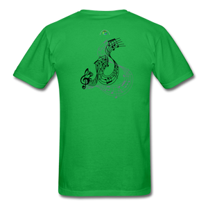 Sing Me A Melody - Unisex/Men's T-Shirt - bright green