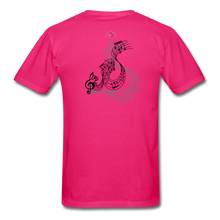 Load image into Gallery viewer, Sing Me A Melody - Unisex/Men&#39;s T-Shirt - fuchsia