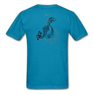 Sing Me A Melody - Unisex/Men's T-Shirt - turquoise