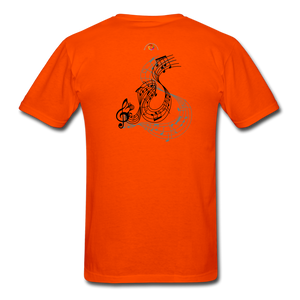 Sing Me A Melody - Unisex/Men's T-Shirt - orange