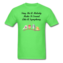 Load image into Gallery viewer, Sing Me A Melody - Unisex/Men&#39;s T-Shirt - kiwi