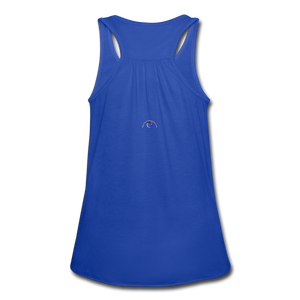 Weeds Or Flowers - Women's Flowy Tank Top by Bella - royal blue