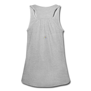 Weeds Or Flowers - Women's Flowy Tank Top by Bella - heather gray