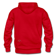 Load image into Gallery viewer, Somewhere Over The Rainbow- Gildan Hoodie Sweatshirt - red