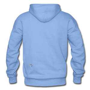 Somewhere Over The Rainbow- Gildan Hoodie Sweatshirt - carolina blue