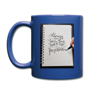 PositivitiTEA Full Color Mug - royal blue