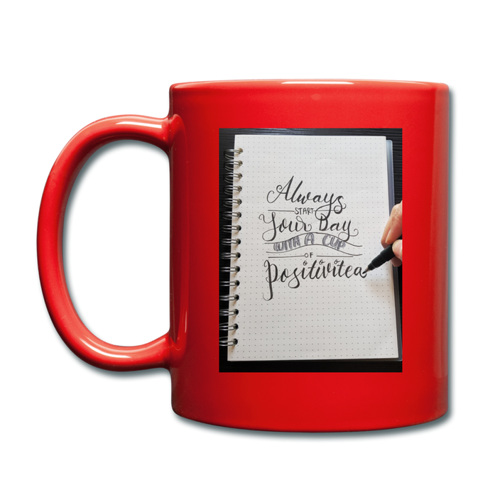 PositivitiTEA Full Color Mug - red