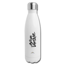 Load image into Gallery viewer, Ladylike But Training Tight - Insulated Stainless Steel Water Bottle - white