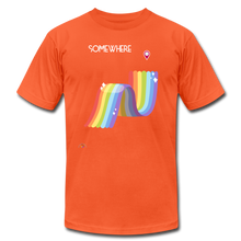 Load image into Gallery viewer, Somewhere Over The Rainbow-Unisex T-Shirt - orange