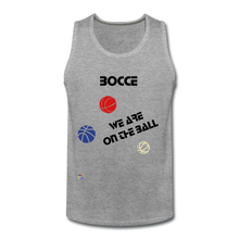 Load image into Gallery viewer, Bocce (KING) Men’s Premium Tank - heather gray