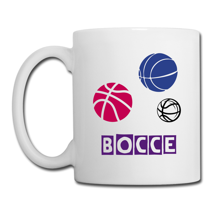 Bocce (King)Coffee/Tea Mug - white