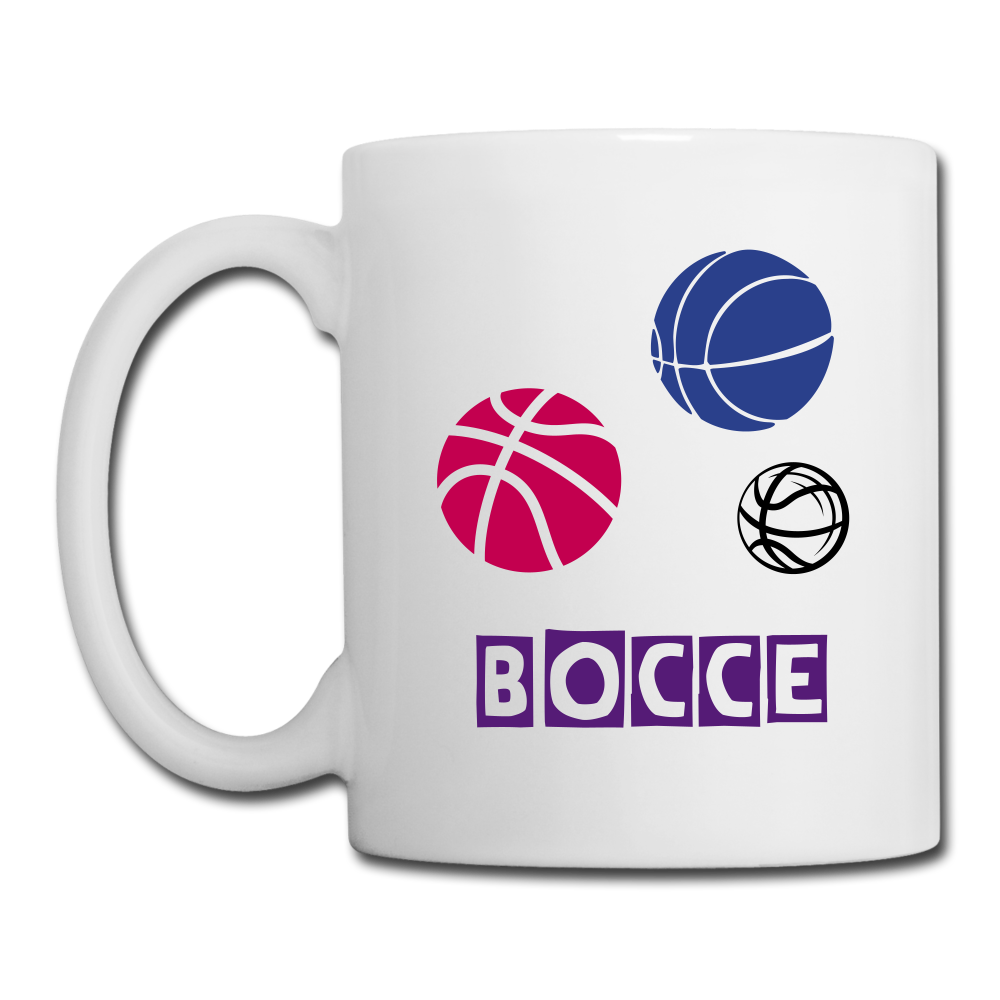 Bocce (King)Coffee/Tea Mug - white