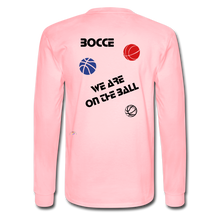 Load image into Gallery viewer, Bocce (King) Men&#39;s Long Sleeve T-Shirt - pink