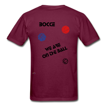 Load image into Gallery viewer, BOCCE (2) Gildan Ultra Cotton Adult T-Shirt - burgundy