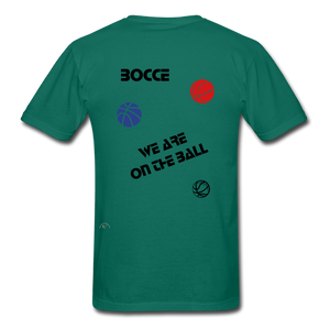 BOCCE (2) Gildan Ultra Cotton Adult T-Shirt - petrol