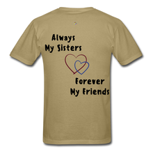 Load image into Gallery viewer, Memorial  Sister - Friend Unisex Classic T-Shirt - khaki